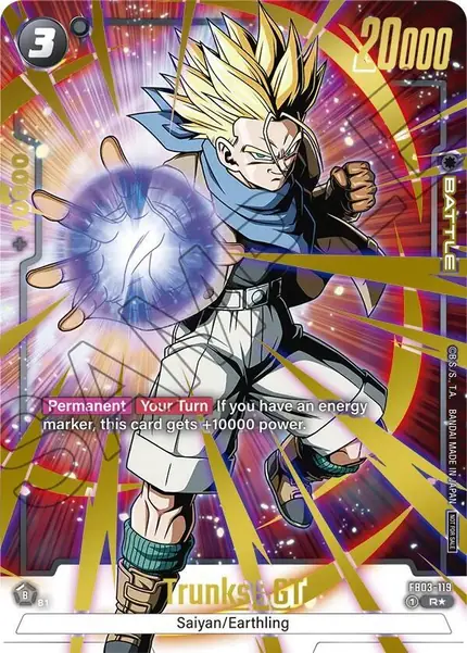 Trunks : GT - (Championship Pack 02) (Gold)