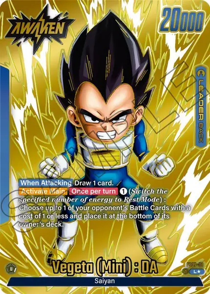 Vegeta (Mini) : DA (Gold)