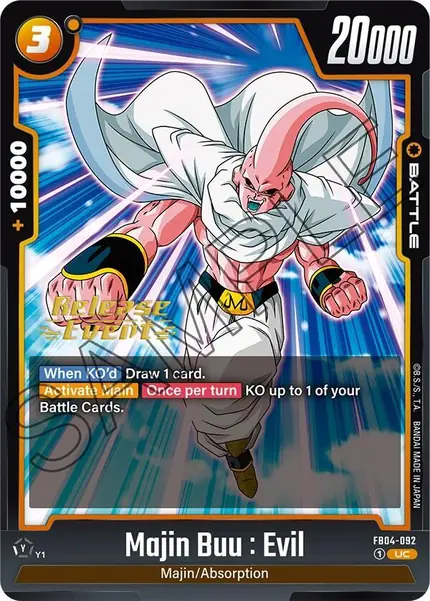 Majin Buu : Evil - FB04-092