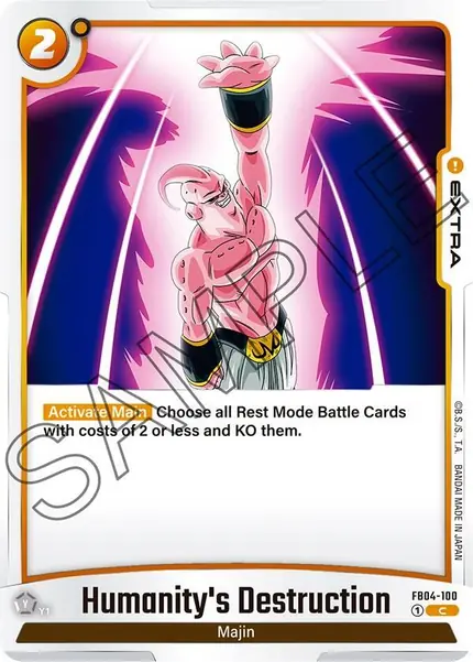 Humanity's Destruction