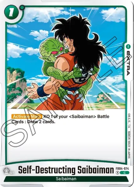 Self-Destructing Saibaiman