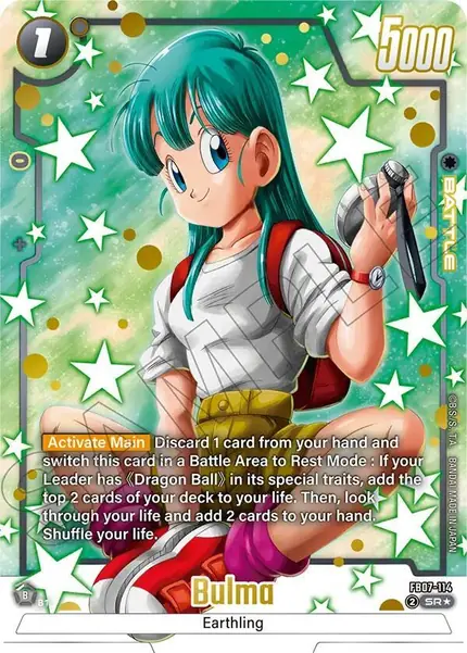Bulma - FB07-114 (Alternate Art)