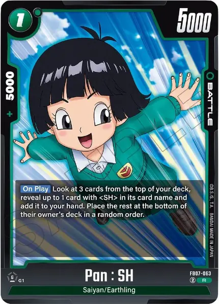 Pan : SH