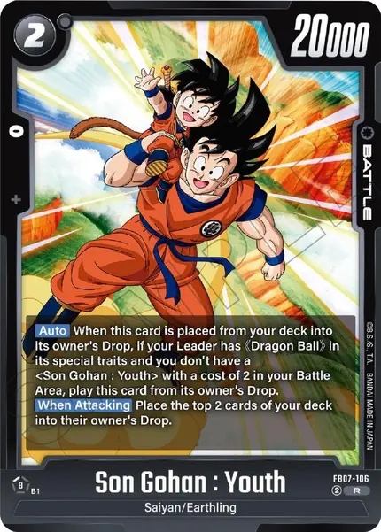 Son Gohan : Youth