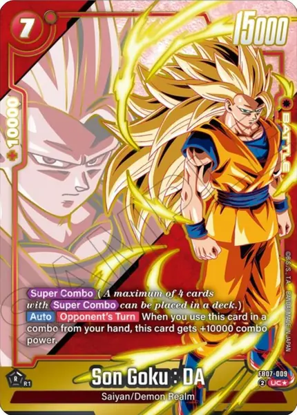Son Goku : DA - FB07-009 (Alternate Art)