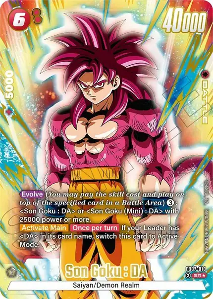 Son Goku : DA - FB07-010 (Alternate Art)