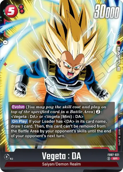 Vegeta : DA - FB07-021