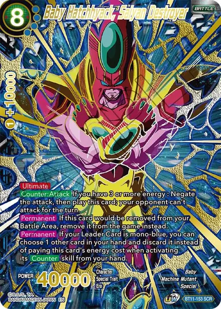 Baby Hatchhyack, Saiyan Destroyer (SCR)