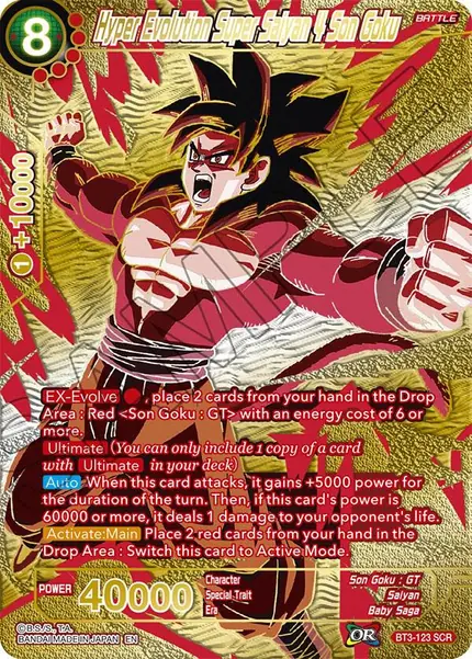 Hyper Evolution Super Saiyan 4 Son Goku (Premium Edition)
