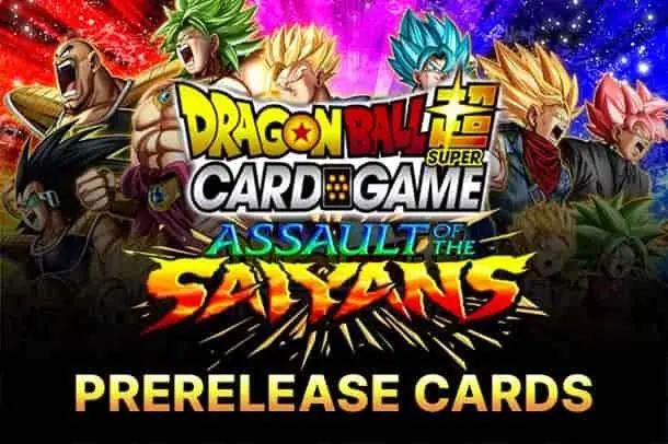 Assault of the Saiyans Pre-Release Cards