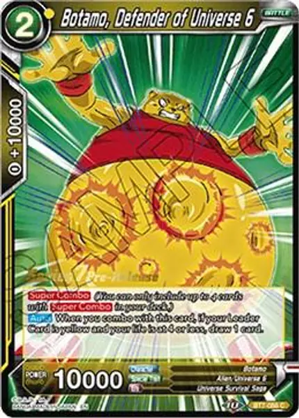 Botamo, Defender of Universe 6
