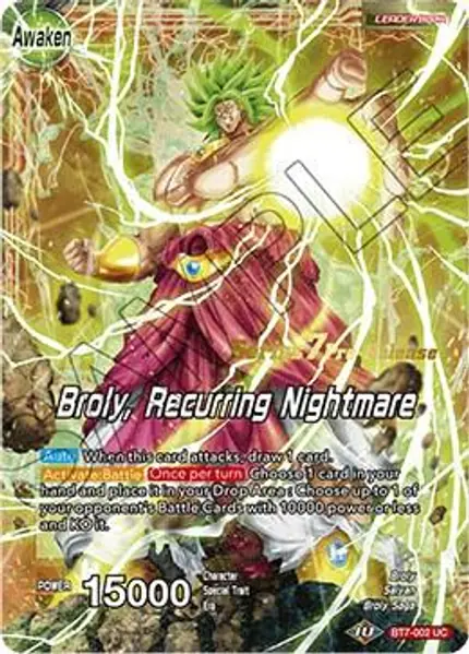 Broly // Broly, Recurring Nightmare