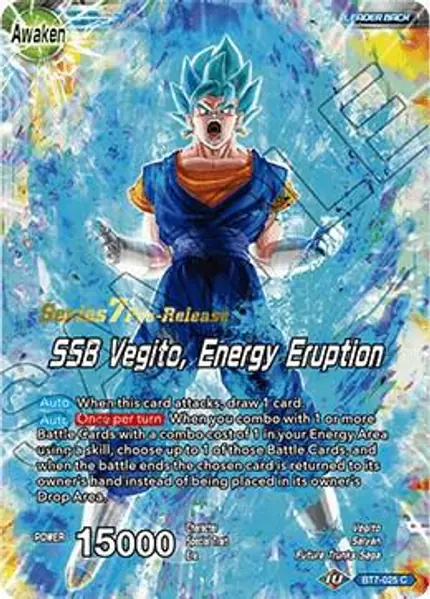 Son Goku & Vegeta // SSB Vegito, Energy Eruption