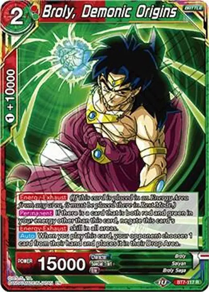 Broly, Demonic Origins