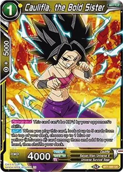 Caulifla, the Bold Sister