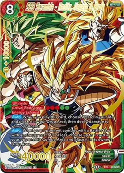 SS3 Scramble - Raditz, Vegeta & Broly