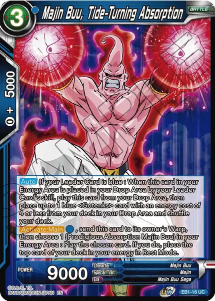 Majin Buu, Tide-Turning Absorption