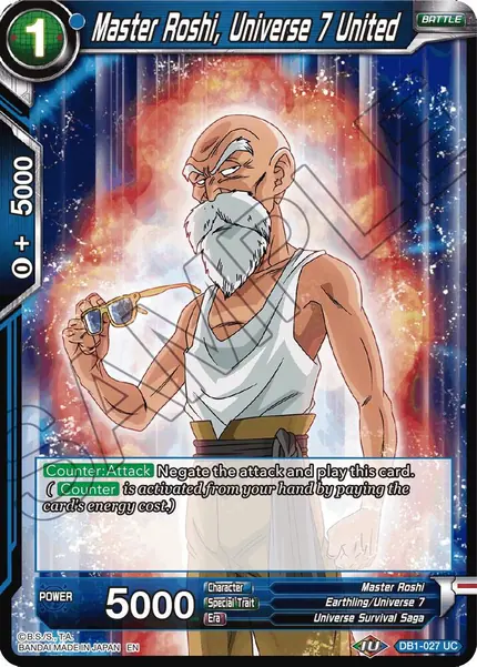Master Roshi, Universe 7 United (Reprint)