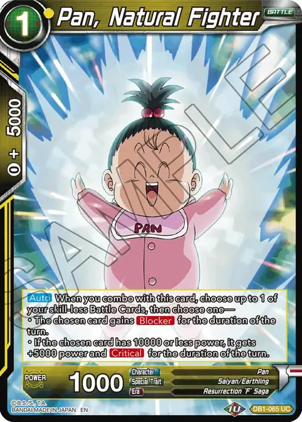 Pan, Natural Fighter (Reprint)
