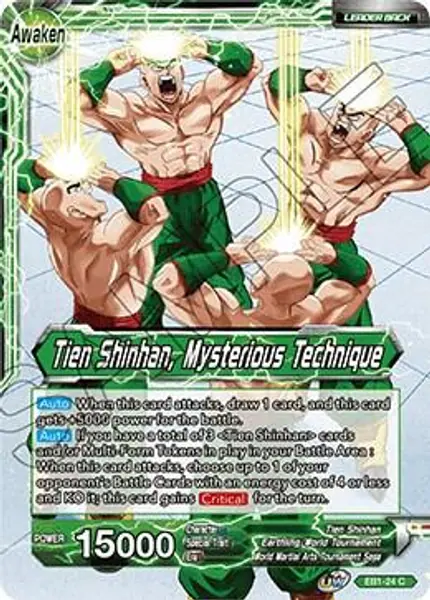 Tien Shinhan // Tien Shinhan, Mysterious Technique