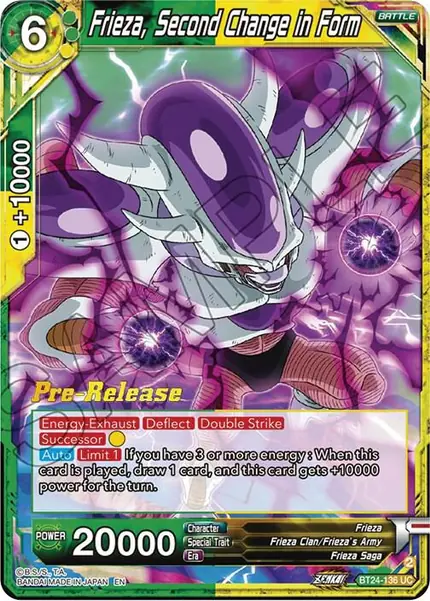 Frieza, Second Change in Form