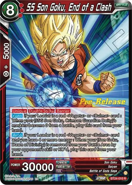 SS Son Goku, End of a Clash