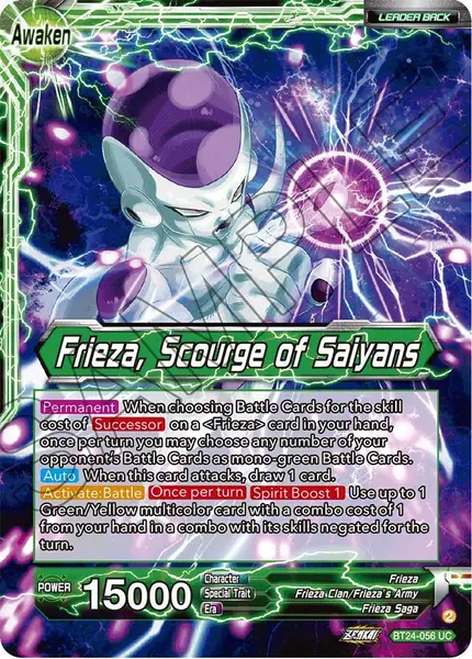 Frieza // Frieza, Scourge of Saiyans (Collector Booster Foil)