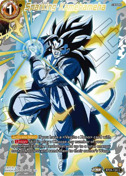 Sparking Kamehameha (Collector Booster Gold)