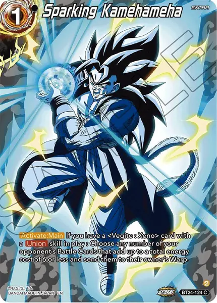 Sparking Kamehameha (Collector Booster Silver)