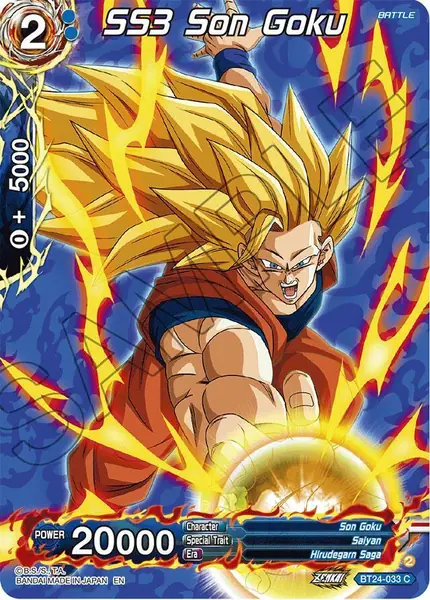 SS3 Son Goku (Collector Booster Silver)
