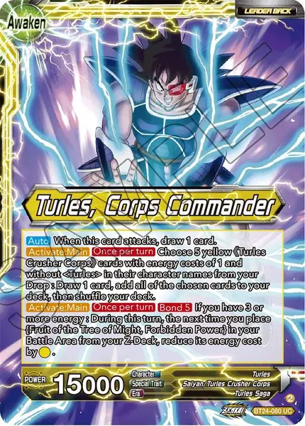 Turles // Turles, Corps Commander (Collector Booster Foil)