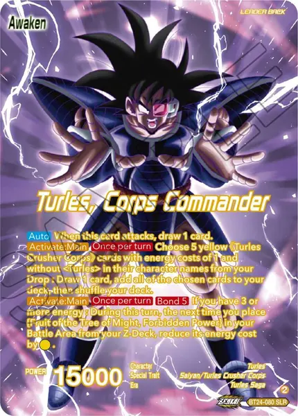Turles // Turles, Corps Commander (SLR)