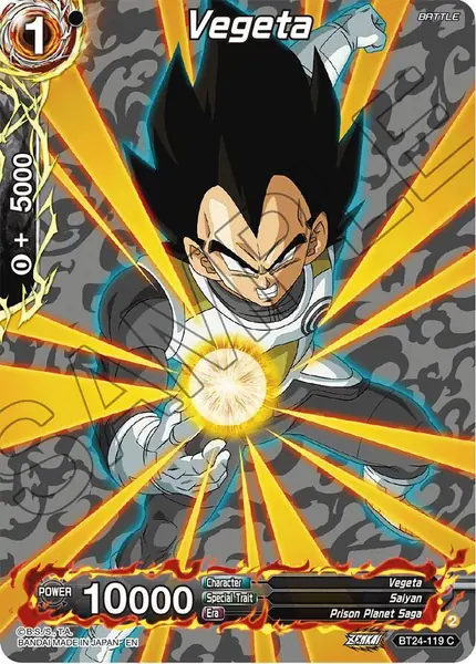 Vegeta (Collector Booster Silver)