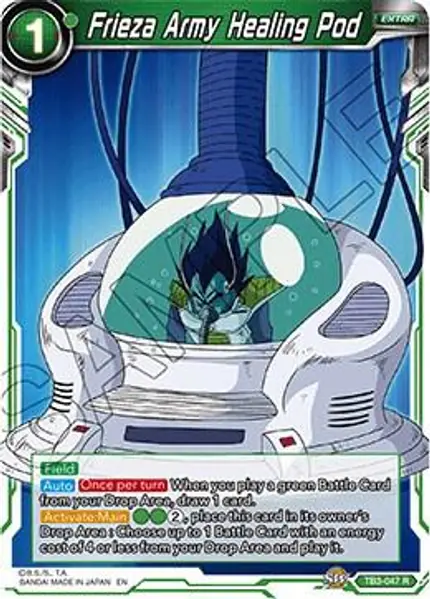 Frieza Army Healing Pod