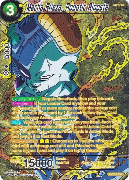 Mecha Frieza, Robotic Riposte