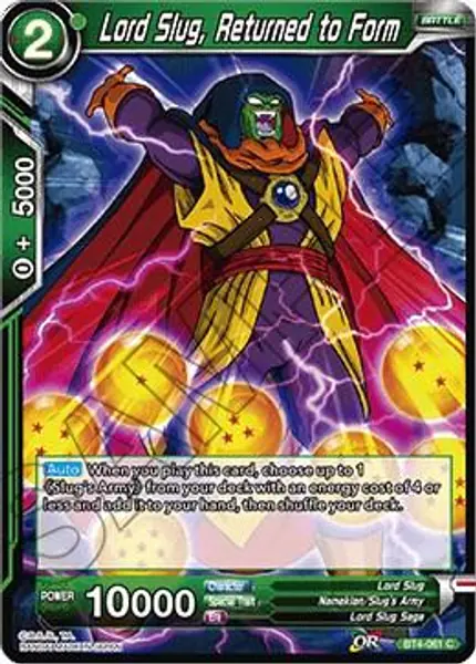 Lord Slug, Returned to Form