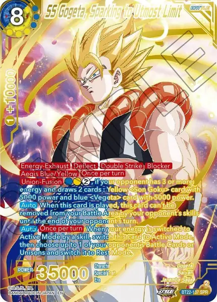 SS Gogeta, Sparking to Utmost Limit (SPR)