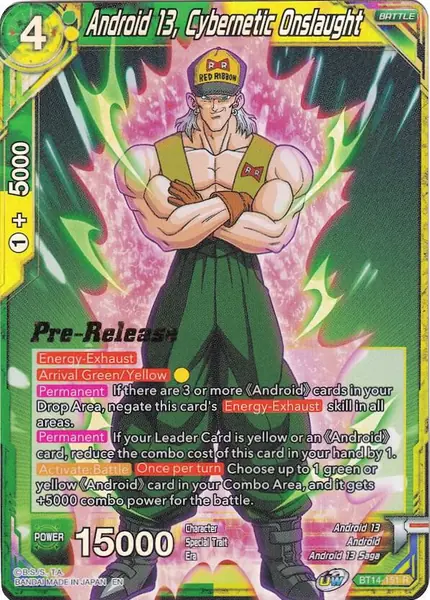 Android 13, Cybernetic Onslaught