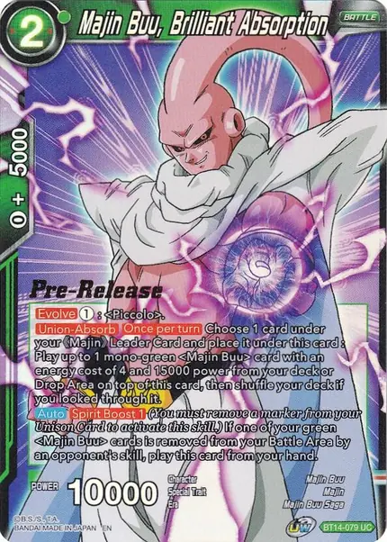 Majin Buu, Brilliant Absorption