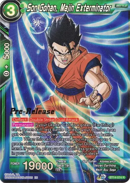 Son Gohan, Majin Exterminator