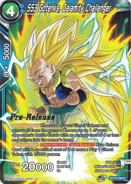 SS3 Gotenks, Calamity Challenger