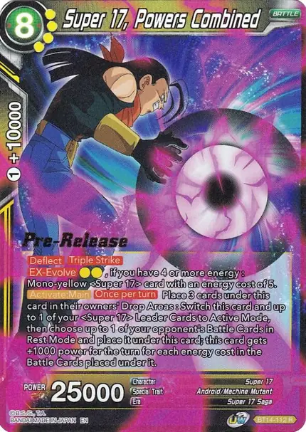 Super 17, Powers Combined