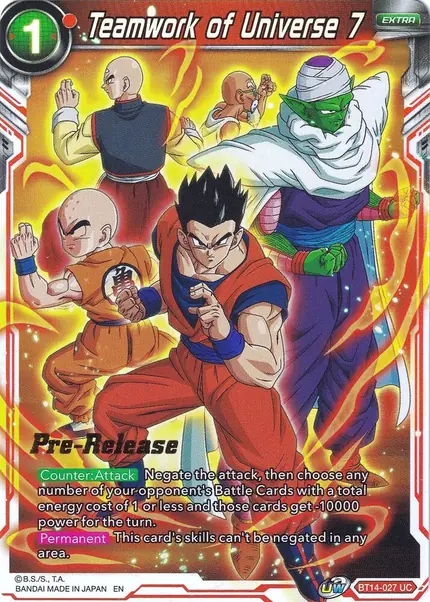 Teamwork of Universe 7