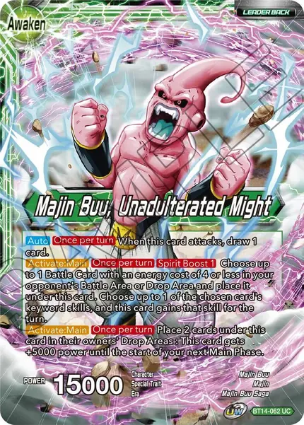 Majin Buu // Majin Buu, Unadulterated Might