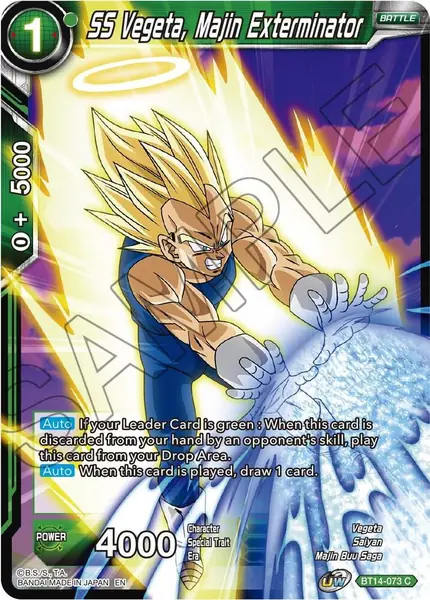 SS Vegeta, Majin Exterminator
