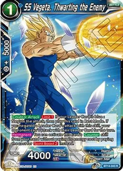 SS Vegeta, Thwarting the Enemy