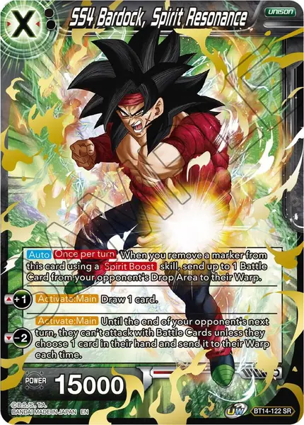 SS4 Bardock, Spirit Resonance
