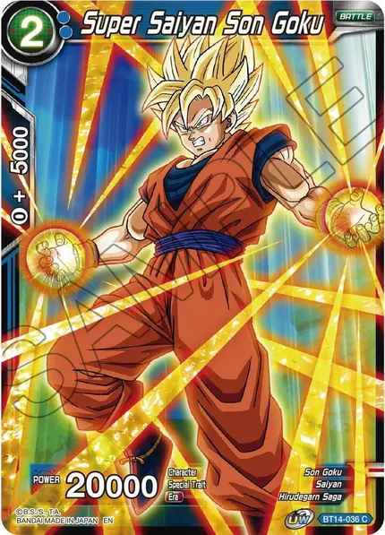 Super Saiyan Son Goku (BT14-036)