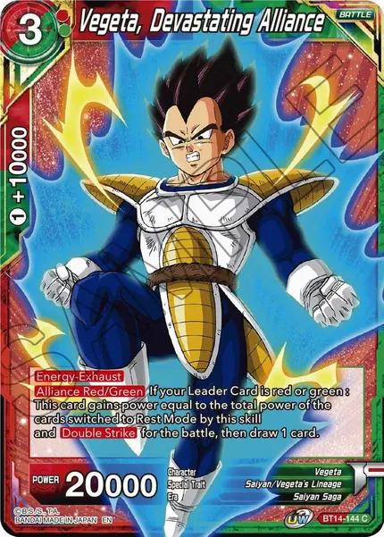 Vegeta, Devastating Alliance