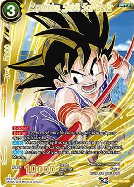 Explosive Spirit Son Goku (SPR)